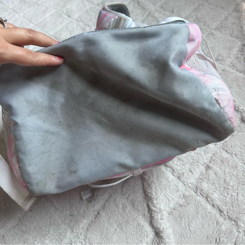 FLAWED Pottery Barn Teen | Gear Up Claire Pink Brushstrokes Backpack |